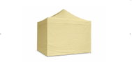 Ambitent Gazebo Party Tent 3 × 3m STEEL Standard, 4 Full Sidewalls, Olive - Pop-up Canopy Tent