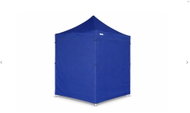 Ambitent Pop-Up Party Tent 2×2m STEEL Standard, 4 Full Sidewalls, Blue - Pop-up Canopy Tent
