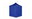 Pop-Up Party Tent 2×2m STEEL Standard, 4 Full Sidewalls, Blue