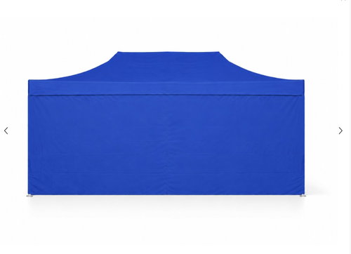 Ambitent Pop-Up Gazebo 3×6m ALU Standard, 4 Full Sidewalls, Blue - Party Tent - Main image