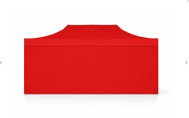 Ambitent Nůžkový párty stan 3 × 6 m ALU Standard, 4 plné bočnice, červený - Party Tent
