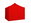 Gazebo Party Tent 3 × 3m ALU Standard, 4 Solid Sidewalls, Red