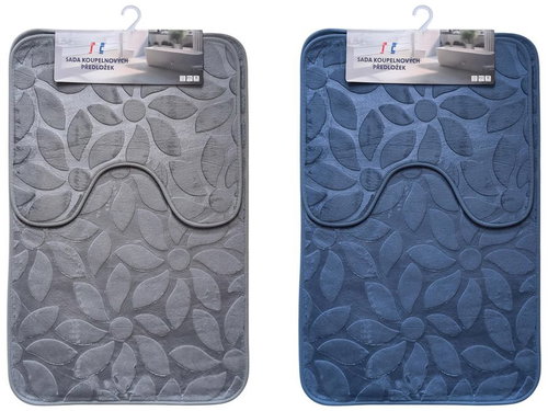 Intermarket Iki Bathroom Mat Set, 2 Pcs - Bath Mat - Main image
