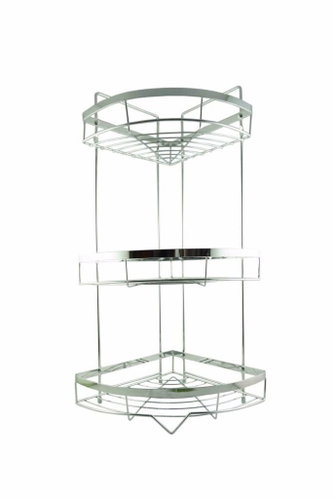 INTERMARKET Rohová polička - 3 patra - Bathroom Shelf - Main image