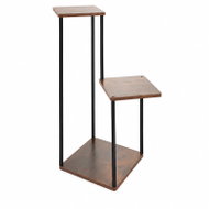 Gardlov 28173 Stojan na květiny 78 × 30 cm, 3 police, hnědý - Flower Stand