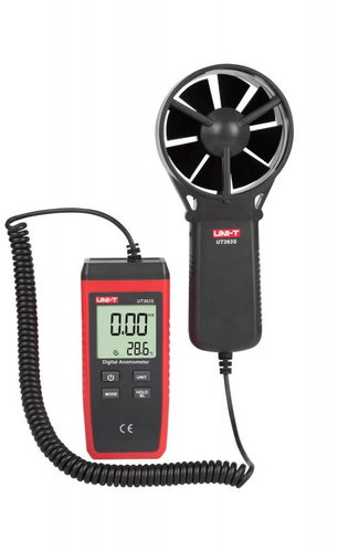 Uni-t MIE0343 anemometer – wind speed and temperature measurement UT363S - Weather Station Accessories - Main image