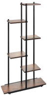 Gardlov 27788 Stojan na květiny 113 × 60 cm, 6 polic, hnědý - Flower Stand
