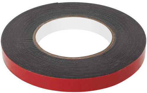Rebel NAR0424B Double-Sided Foam Tape 15mm × 10m, Black - Double-sided tape - Main image