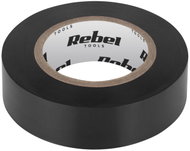 Rebel NAR0415 Izolační PVC lepicí páska 19 mm × 18 m, černá - Electrical Tape