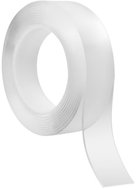 Rebel NAR0490-1.5 Double-Sided Mounting Tape 19mm × 1.5m, Transparent - Double-sided tape