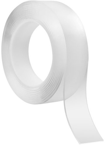 Rebel NAR0490-1.5 Double-Sided Mounting Tape 19mm × 1.5m, Transparent - Double-sided tape - Main image