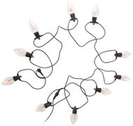 AVIDE Outdoor Light Chain with 10 Flame Effect Bulbs, 5 m, Warm Light Colour - Light Chain