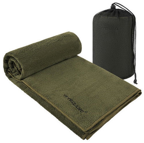 Trizand 27782 Quick-Drying Towel 120 × 60cm, Green - Towel - Main image