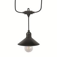 AVIDE Venkovní světelný řetěz s 10 retro žárovkami, délka 5 m, 6 W teplá barva světla nastavitelný - Light Chain