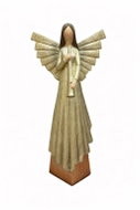 Goba Anděl s flétnou 17 cm 3130006-1A - Christmas Decoration