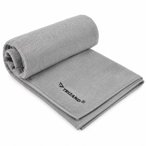 Trizand 27783 Rychleschnoucí ručník 120 × 60 cm, šedý - Towel - Main image