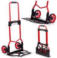 Humberg HM-517 Skládací transportní rudl 100 kg, červeno-černý - Hand Trolley