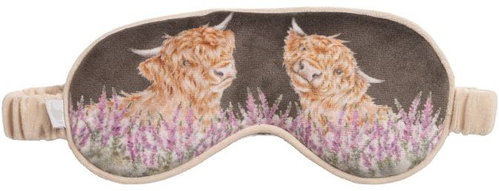 Wrendale Designs Maska na spaní Krávy - Sleep Mask - Main image