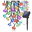 Flower Light Garland 10 m