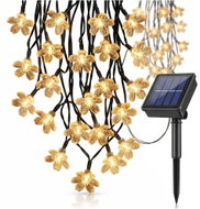 SMART LED Solar Garland Flowers 10m, Warm White - Light Chain