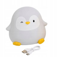 Verk 12416 LED noční lampička s časovačem Tučňák - Night Light