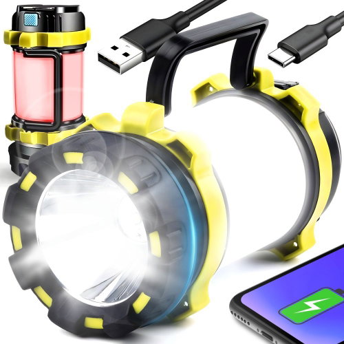 RETOO LED pracovní svítilna s rukojetí, nabíjecí přes USB - LED Flashlight - Main image