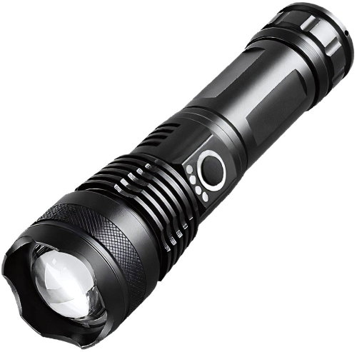 RETOO LED svítilna nabíjecí vojenská, USB - LED Flashlight - Main image