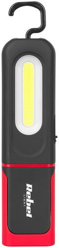 Rebel URZ0949 Rechargeable USB-C LED work light, 350 lm, IP33 - LED Flashlight - Main image