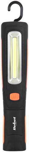 Rebel URZ0918-1 Rechargeable COB + LED work lamp, 220 lm, USB-C - LED Flashlight - Main image