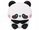 12429 Silicone night light, touch-sensitive, USB-C, RGB, Panda