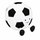 12426 Silicone Night Light, Touch-sensitive, USB-C, RGB, Football