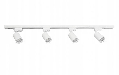 BERGS 511T1-100-4GU10 White Track Lighting Set - Ceiling Light - Main image