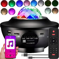 RETOO Projektor hvězdné oblohy LED USB s dálkovým ovládáním - Light Projector