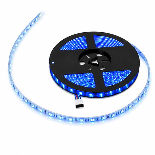 Rebel LED0135-3 LED pásek 5 m, 300× SMD 5050, 12 V, voděodolný, modrý - LED Light Strip - Main image