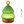 12413 LED silicone night light, USB, 3 lighting modes, Christmas tree