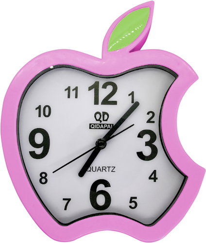 FLEXIO Budík jablko, růžový - Alarm Clock - Main image