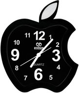 FLEXIO Budík jablko, černý - Alarm Clock