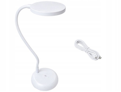 Verk 12421 Flexible LED table lamp with touch controls, USB-C, white - Table Lamp - Main image