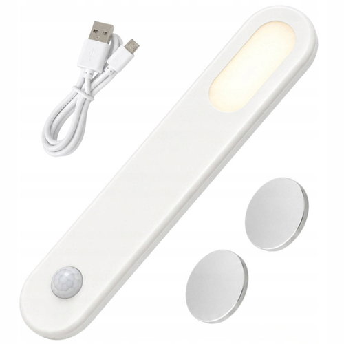 Verk 12425 LED light with motion sensor, magnetic, USB, 1.5 W, white - LED Panel - Main image