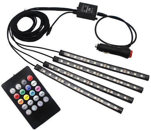 Verk 10057 LED osvětlení do interiéru auta - Car LED Strip Lights - Main image