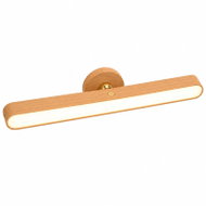 Verk 12422 Magnetická LED lampička s dotykovým ovládáním, USB-C, dřevěný dekor - Wall Lamp