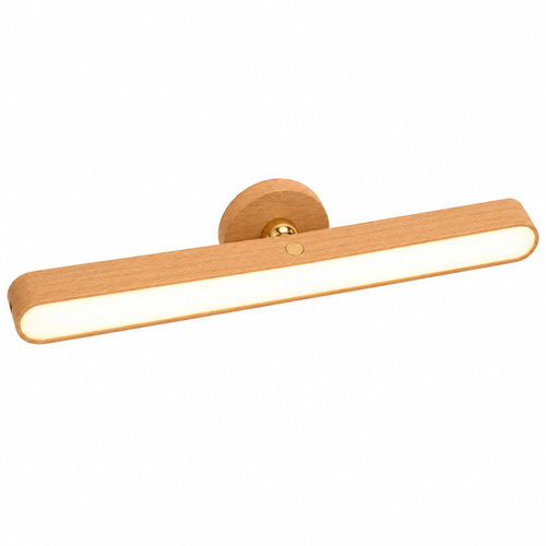 Verk 12422 Magnetická LED lampička s dotykovým ovládáním, USB-C, dřevěný dekor - Wall Lamp - Main image