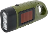 Verk 08381 Solární dynamo LED svítilna, zelená - LED Flashlight
