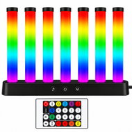 Verk 12482 LED RGB lampa Ekvalizér se 7 sloupky, dálkové ovládání, USB 5 V, Music Sync - Decorative Lighting