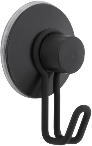 DuraHome Háček jednoduchý, s přísavkou, ADDO 41712, černý - Bathroom Hook - Main image