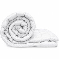 Posteloholici 1273039 Zátěžová přikrývka antistresová Nel2, 6 kg, 150 × 200 cm, bílá - Weighted Blanket