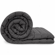 Posteloholici 1255325 Zátěžová přikrývka antistresová Nel, 6 kg, 135 × 200 cm, šedá - Weighted Blanket