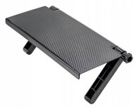 Verk 01760 Závěsná polička na TV, monitor 30 × 16 cm černá - Shelf