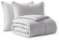 Posteloholici 1273646 Mušelínové povlečení Velia, 160 × 200 cm, šedé - Bed Linen