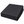 1274780 Eira jersey fitted sheet with elasticated edge, 120 × 200 cm, black